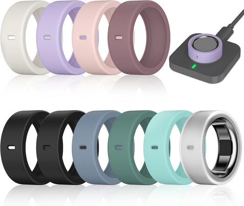 10 Pack Ring Cover Compatible with Oura Ring Gen 4/4 Ceramic, Oura Ring Gen 3