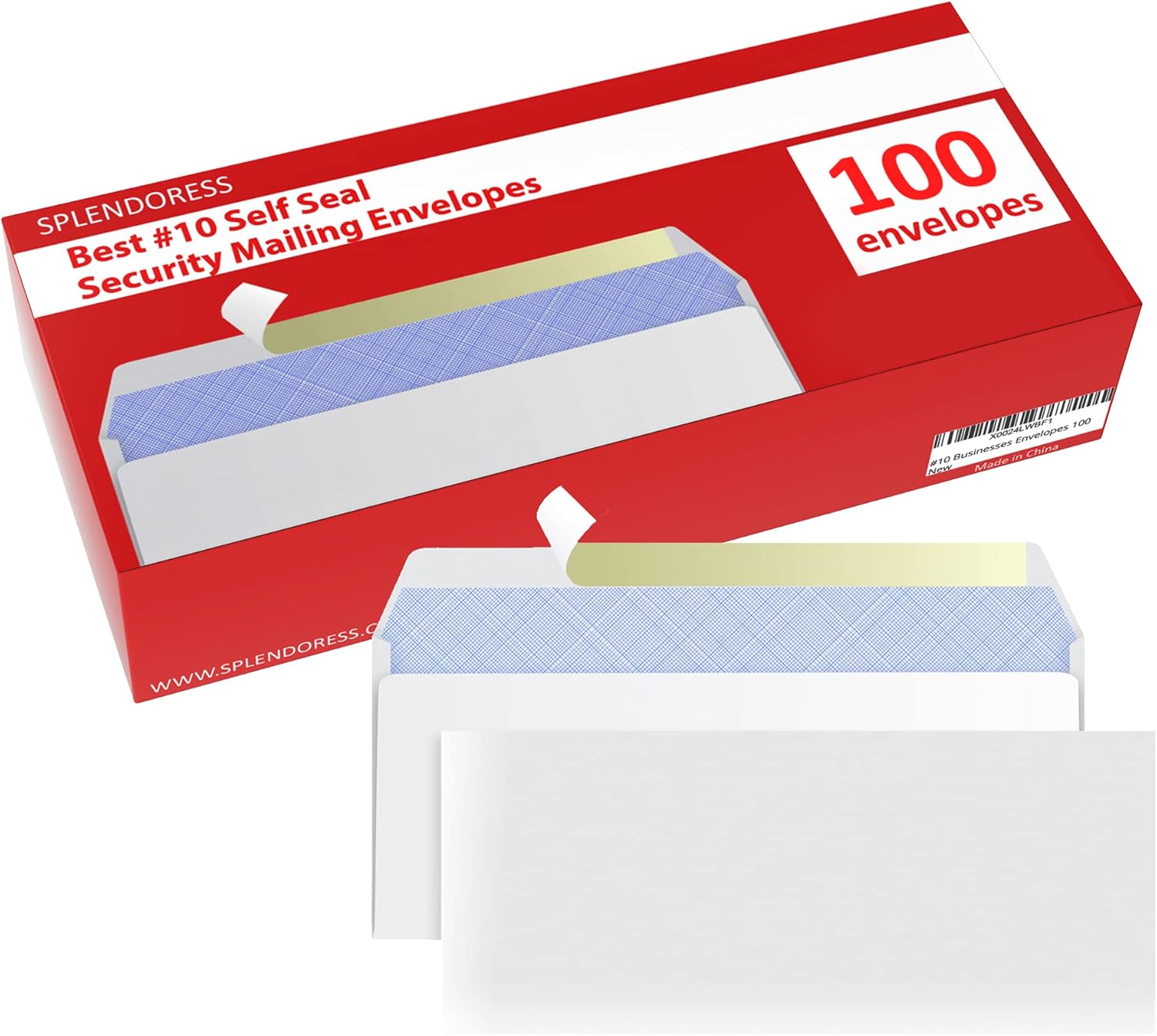 #10 Envelopes Letter Size Self Seal