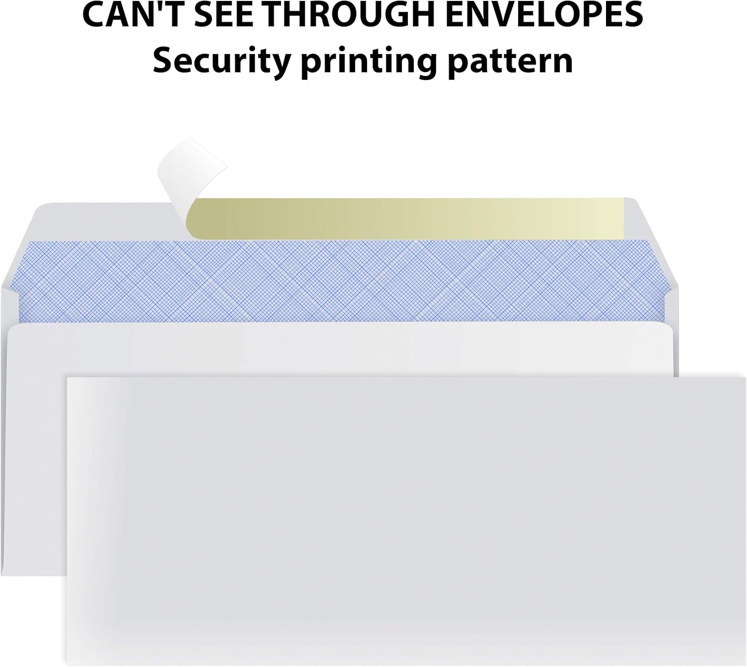 #10 Envelopes Letter Size Self Seal